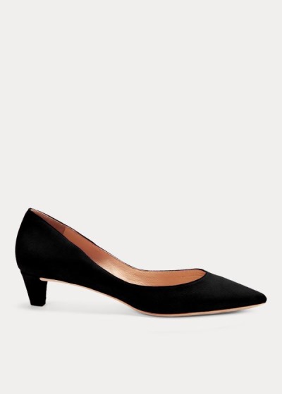 Women's Polo Ralph Lauren Sabryna Suede Pumps | 236507LQN